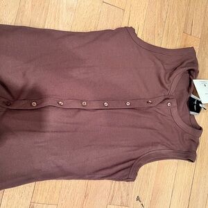 Pink Rose Pink Fitted Bodysuit